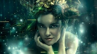 Magic Girl Women Fantasy HD Wallpaper Stylish