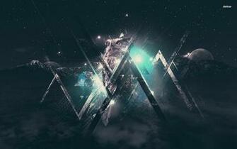 Hipster Galaxy Wallpaper Image