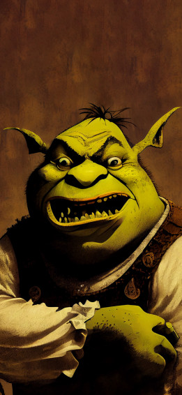 Funny Shrek Wallpaper