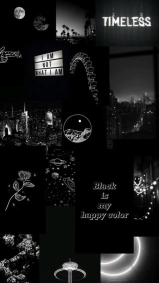 Black Wallpaper iPhone Hitam