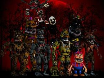 All Fnaf Animaltronics Wallpaper By Destroychaos