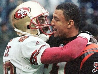 Jerry Rice And Carl Pickens Each Caught Two Td Passes