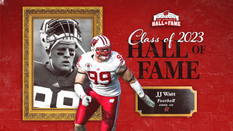 Uw Athletic Hall Of Fame J Watt Wisconsin Badgers