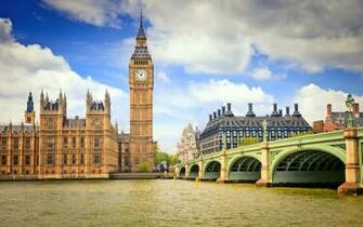 Wallpaper Big Ben England City London Clock Tower Bridge Blue