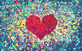 Love Pattern HD Wallpaper 1080p