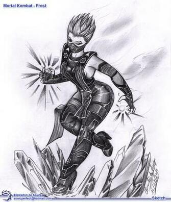 Fan Art Mortal Kombat Frost By Elinewton