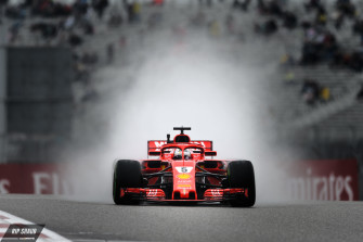 Track Side The Unbeatable Aesthetics Of F1 In Rain Drive