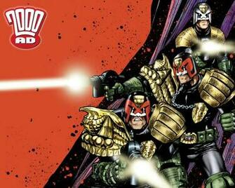 2000ad Wallpaper Where The Series Is Judge Rico