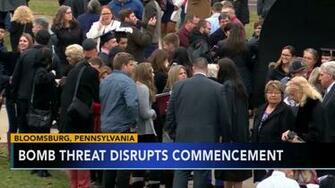 Bomb Threat Disrupts Graduation Ceremonies At Bloomsburg