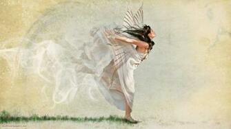 Spring Fairy Wallpaper