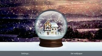 Snow Globe Live Wallpaper Android Apps On Google Play