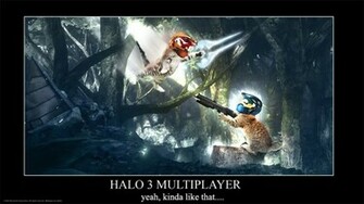 Funny Halo Wallpaper