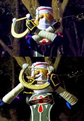 Sheik Harp Hyrule Warriors By Melodyzombie