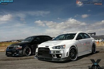 Evo X Vs Viii By Mateus12345