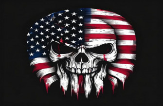American Flag Punisher Skull Wallpaper