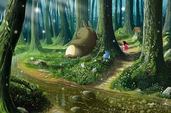 Neighbor Totoro Wallpaper Full HD