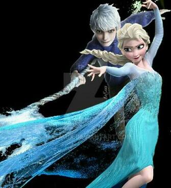 Deviantart More Like Wallpaper Jack Frost X Elsa By