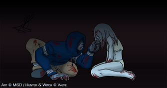 L4d Hunter Wallpaper And Witch By