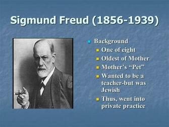 The Concepts Of Psychology Sigmund Freud Background