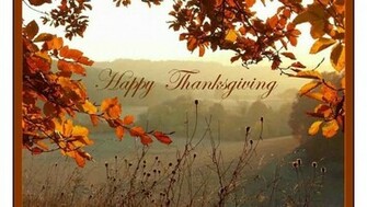 Home Holidays Happy Thanksgiving