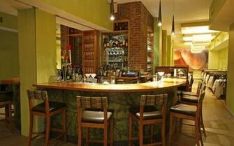 Wallpaper Bar Counter Tables Chairs Design Interior Style