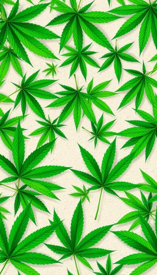 Marijuana Leaf Wallpaper