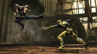 Kung Lao And Sektor Mortal Kombat Wallpaper Game