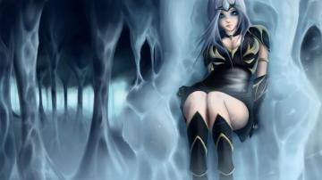 Ashe Fan Art League Of Legends HD Wallpaper Lol