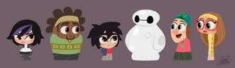 Disney S Big Hero Cute Pawns By Princekido