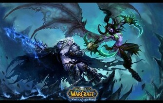 Lich Vs Illidan Wallpaper