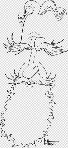 Drawing Playwright Edmund S Valtman Transparent Background Png
