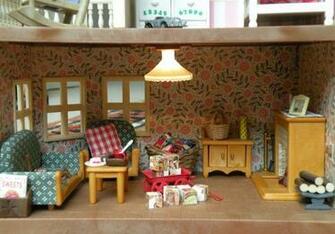 Calico Critters Sylvanian Families Luxury Townhouse Custom Wallpaper