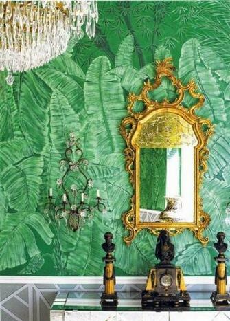 Martinique Banana Leaves Wallpaper Love This