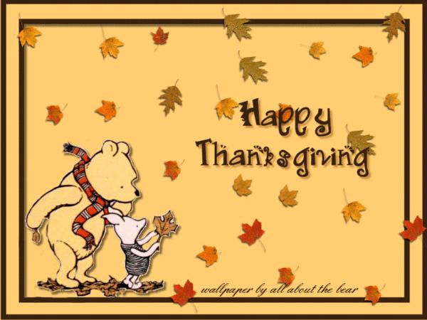 Photo Aatbthanksgivingwall2 Winnie The Pooh Wallpaper Album