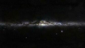 Dark Milky Way Galaxy Line Of Stars Wallpaper Wallpaperbyte