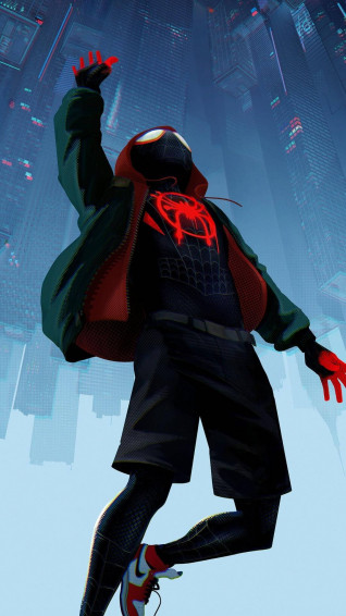 Miles Morales Spider Man iPhone Wallpaper