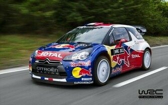 Sports Hirvonen Citroen Rally Car Wallpaper