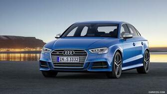 Audi S3 Sedan Color Sepang Blue Front HD Wallpaper