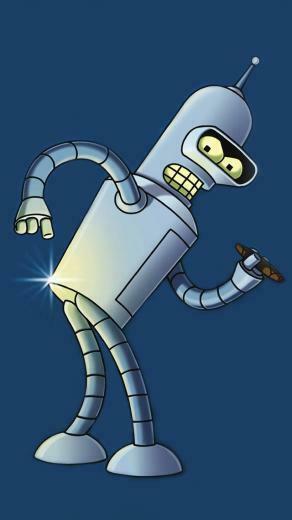Bender iPhone Wallpaper