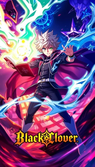 Black Clover 4k Phone Wallpaper