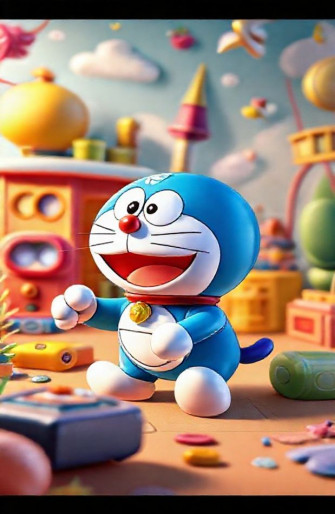 3d Doraemon Wallpaper
