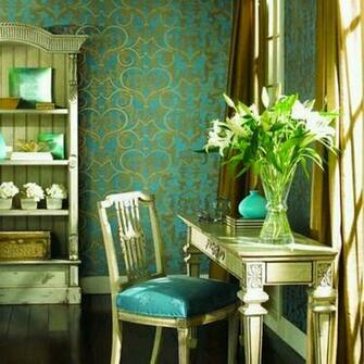 Wallpaper Making A Comeback And Stencils
