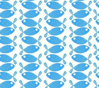Fish Animal Patter Blue Sea Image From Needpix