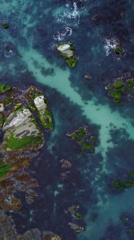 Coast Aerial Beautiful New Zealand Wallpaper