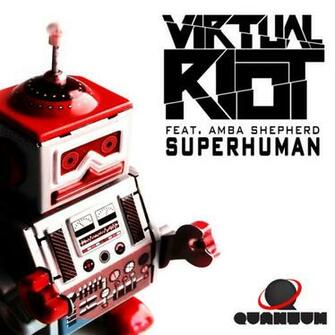 Virtual Riot Amba Shepherd Superhuman Front Cover