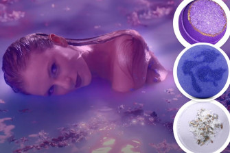 Recr Ez Le Clip Lavender Haze De Taylor Swift Avec Ces Bombes Bain Wallpaper