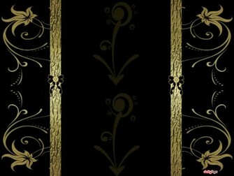 Black Gold Elegance Ger Layout Template Background