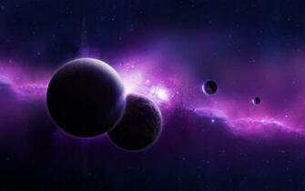 Purple Universe Wallpaper HD