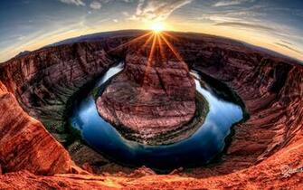 Landscape Wallpaper HD Curve Shooting The Horseshoe Bend