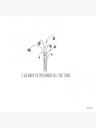 Back To December By Taylor Swift Greeting Card Fran